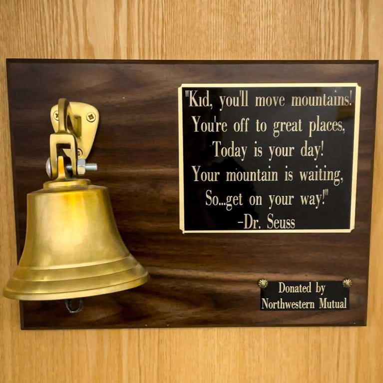 End of cancer treatment bell