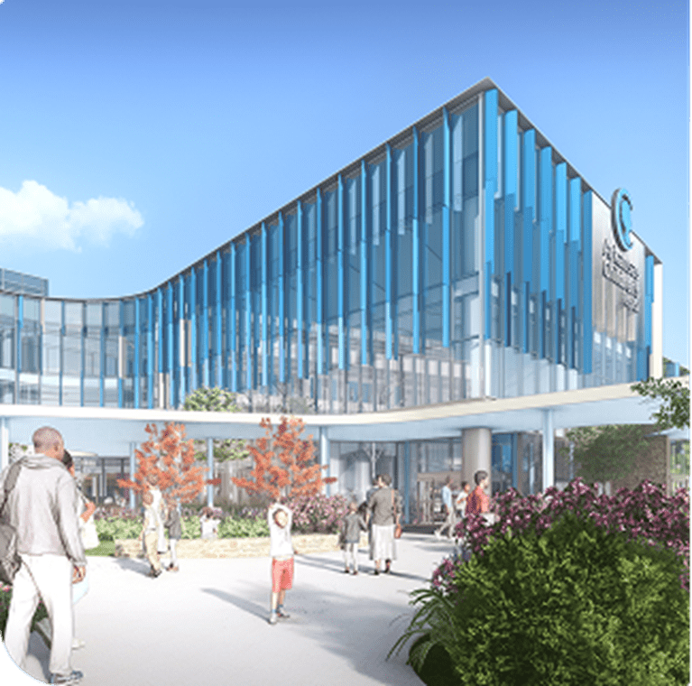 Rendering of Arkansas Children's expansion