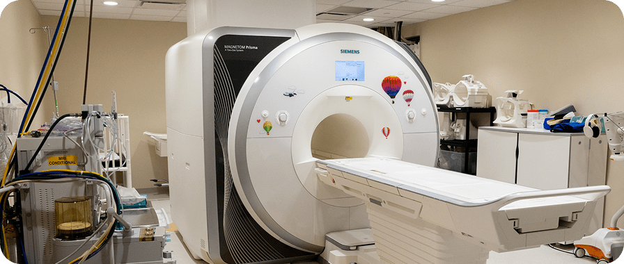 MRI machine.